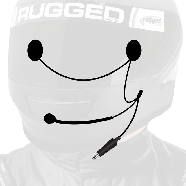 Photo of 4C IMSA Wired Helmet Kit with Speakers and Mic by Rugged Radios - Premium for UTVs / Side by Sides