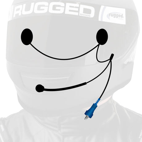 Photo of RUGGED Wired Helmet Kit with Alpha Audio Speakers and Mic by Rugged Radios - Premium for UTVs / Side by Sides