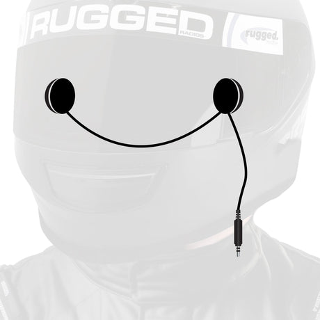 Photo of In-Helmet Speakers with 3.5mm Plug by Rugged Radios - Premium for UTVs / Side by Sides