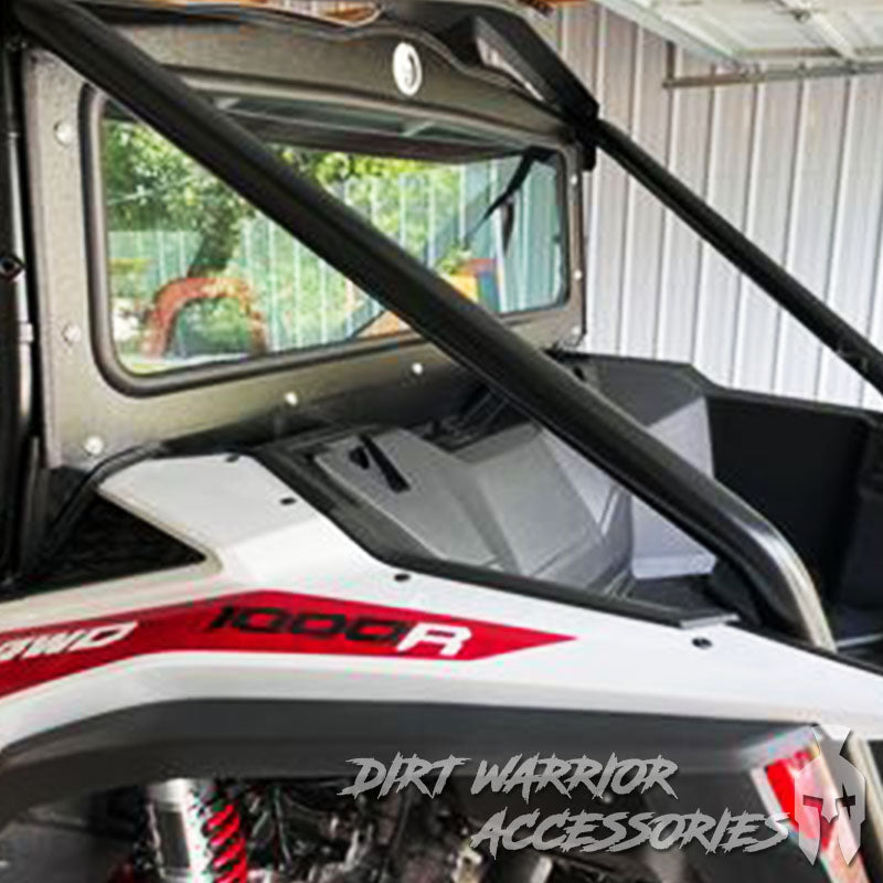 Photo of Dirt Warrior Accessories - Honda Talon 2-Seat Rear Windshield 2019+ by Dirt Warrior Accessories - Premium WINDSHIELD for UTVs / Side by Sides
