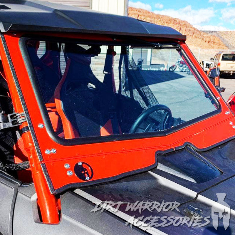 Photo of Dirt Warrior Accessories - Honda Talon Front Windshield 2019+ by Dirt Warrior Accessories - Premium WINDSHIELD for UTVs / Side by Sides