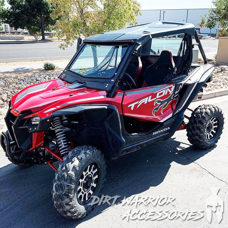 Dirt Warrior Accessories - Honda Talon Front Windshield 2019+