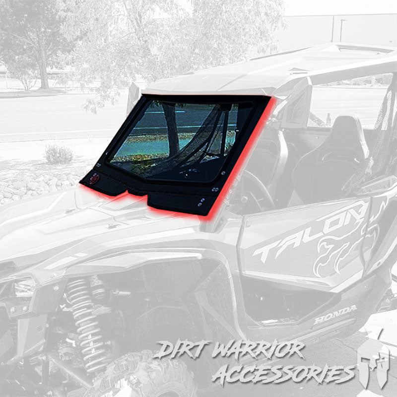 Photo of Dirt Warrior Accessories - Honda Talon Front Windshield 2019+ by Dirt Warrior Accessories - Premium WINDSHIELD for UTVs / Side by Sides
