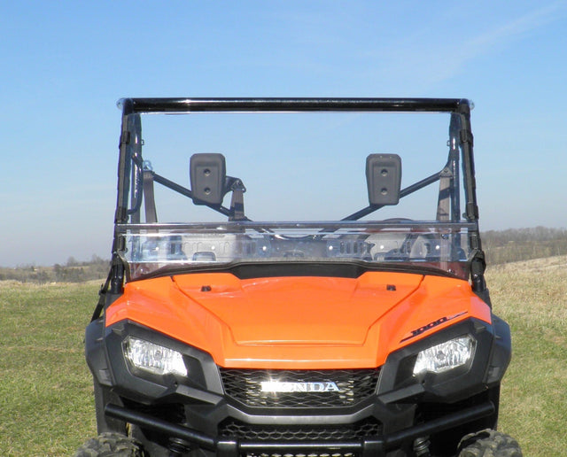Photo of Honda Pioneer 1000/1000-5/1000-6 - 2 Pc General-Purpose Windshield by 3 Star UTV - Premium Windshields for UTVs / Side by Sides