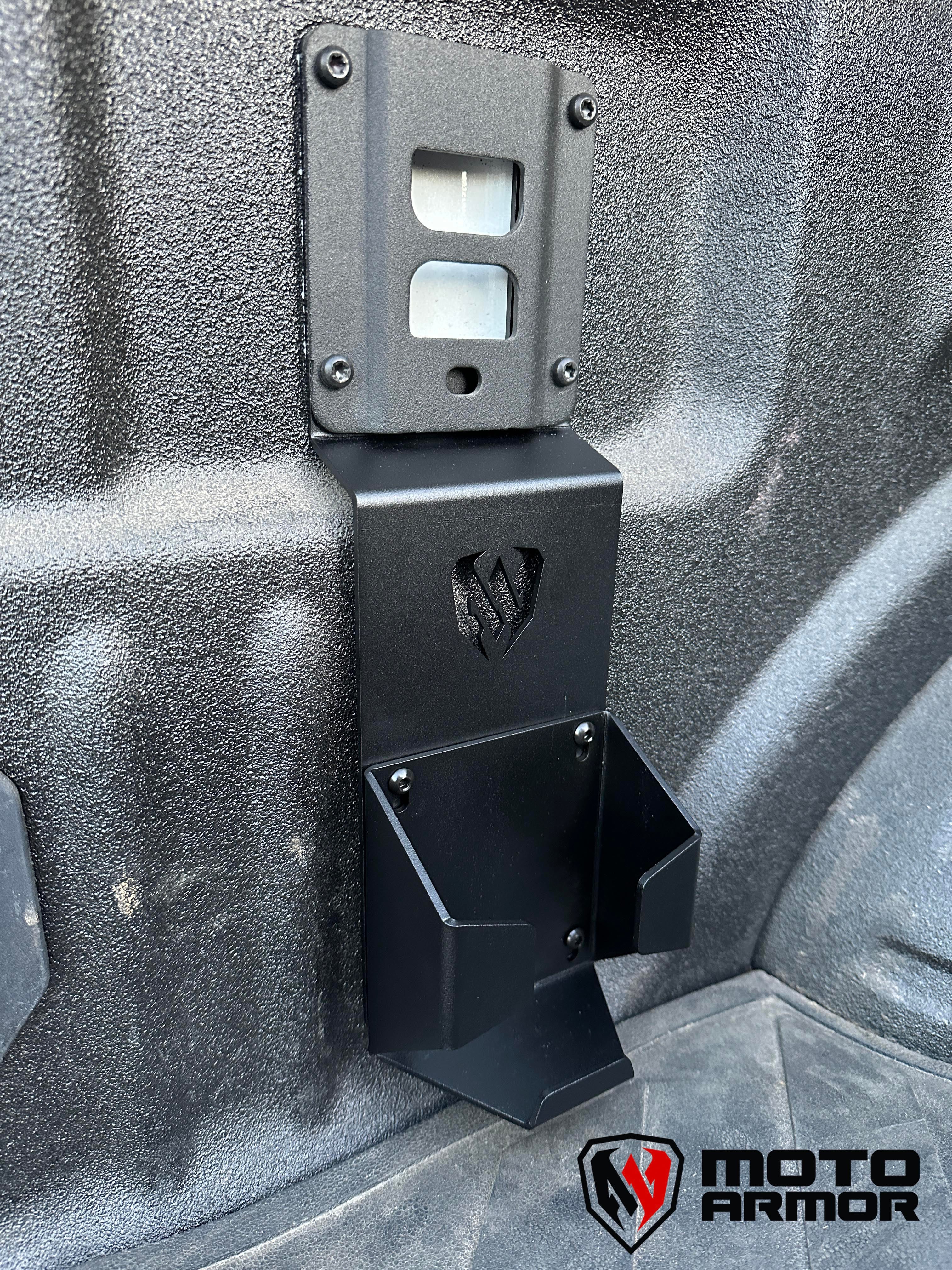 Photo of Hotshots Additive Holder 2017-2026 Ford Superduty by Moto Armor - Premium for UTVs / Side by Sides