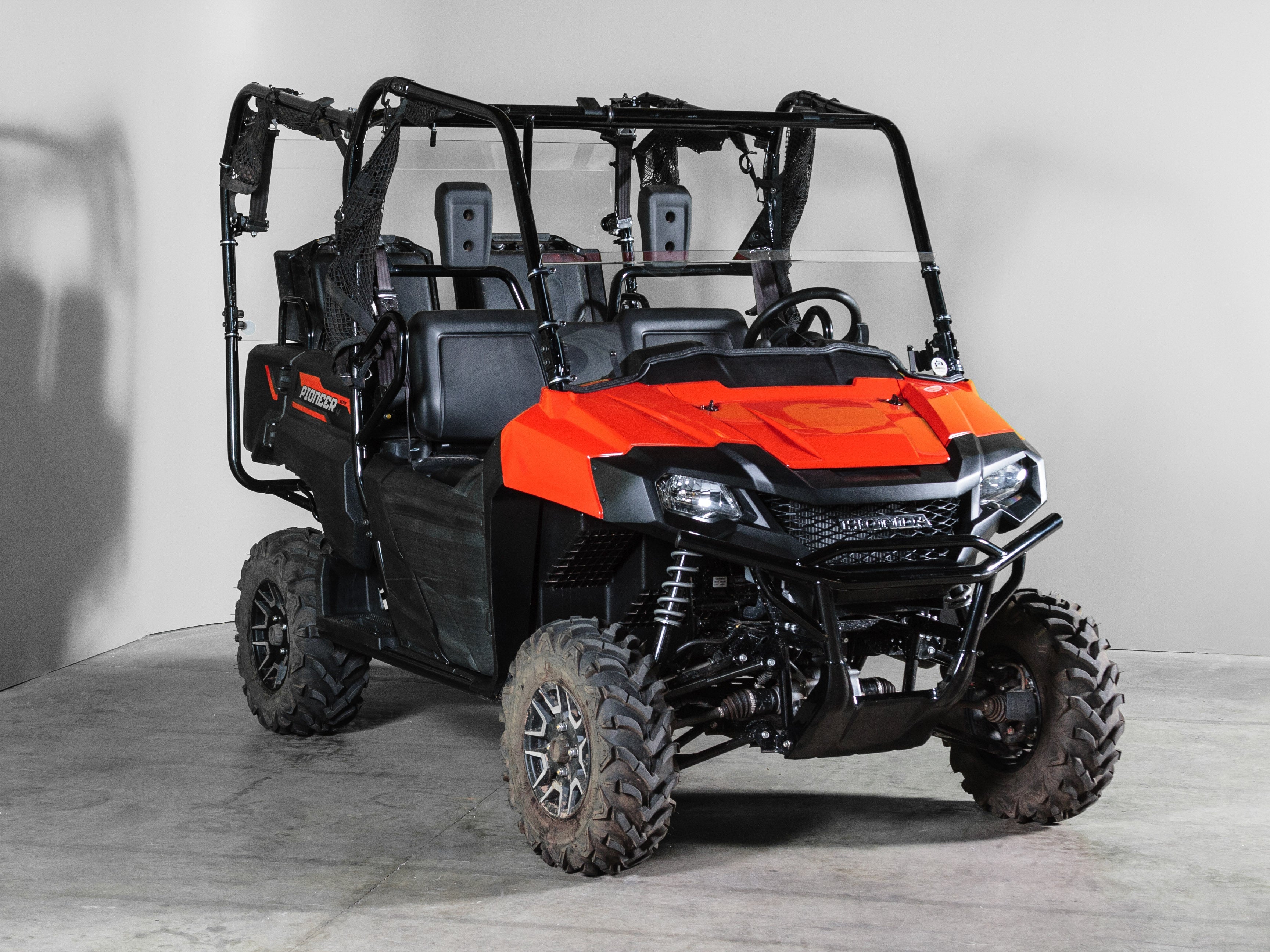 Photo of TK00194 HONDA PIONEER 700 HALF UTV WINDSHIELD - STANDARD 3/16" by TerraRider UTV Windshields & Accessories - Premium for UTVs / Side by Sides