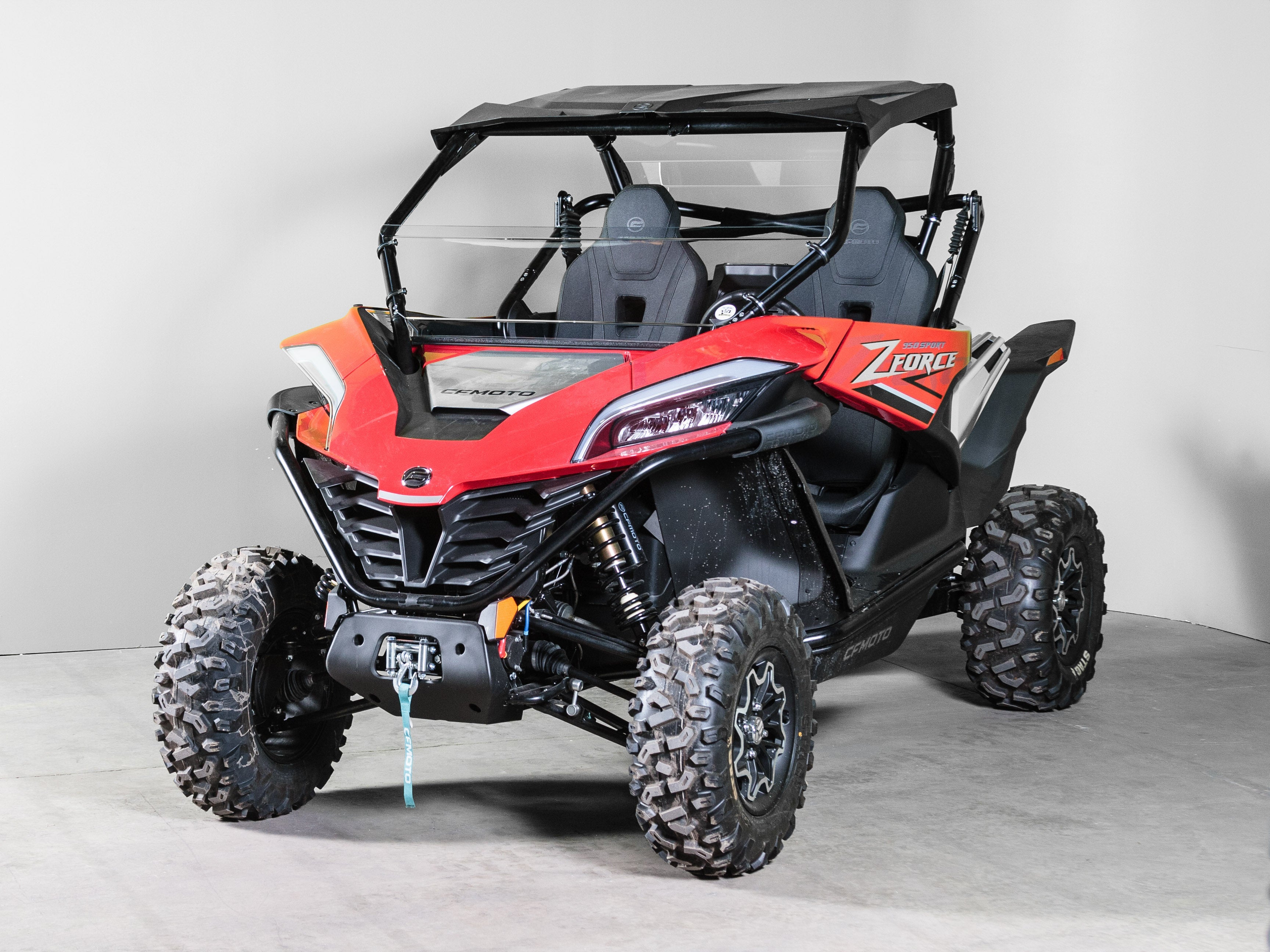 Photo of CFMOTO ZFORCE 950 HALF UTV WINDSHIELD (TK00528, TK00529 & TK00530) by TerraRider UTV Windshields & Accessories - Premium for UTVs / Side by Sides