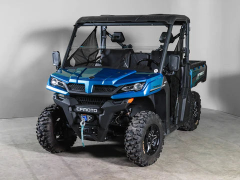 Photo of CFMoto UForce 1000 1/4" Scratch Resistant Half UTV Windshield - Pro Fit Frame by UTV Windshields - Premium Windshields for UTVs / Side by Sides