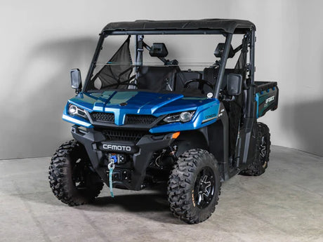 CFMoto UForce 1000 1/4" Scratch Resistant Half UTV Windshield - Pro Fit Frame