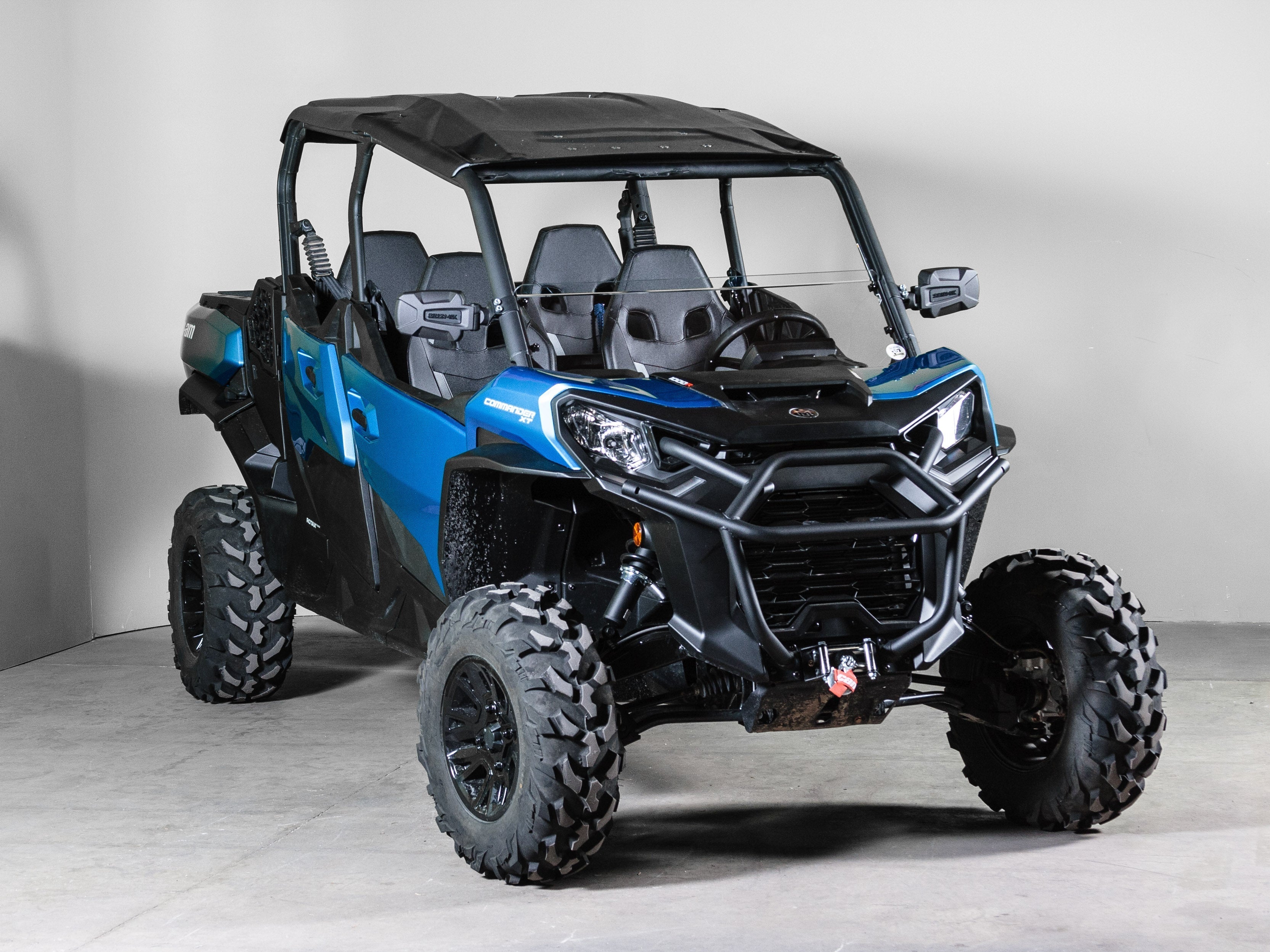 Photo of CAN-AM COMMANDER 1000 WITH PRO FIT FRAME HALF UTV WINDSHIELD (TK00201, TK00202 & TK00203) by TerraRider UTV Windshields & Accessories - Premium for UTVs / Side by Sides