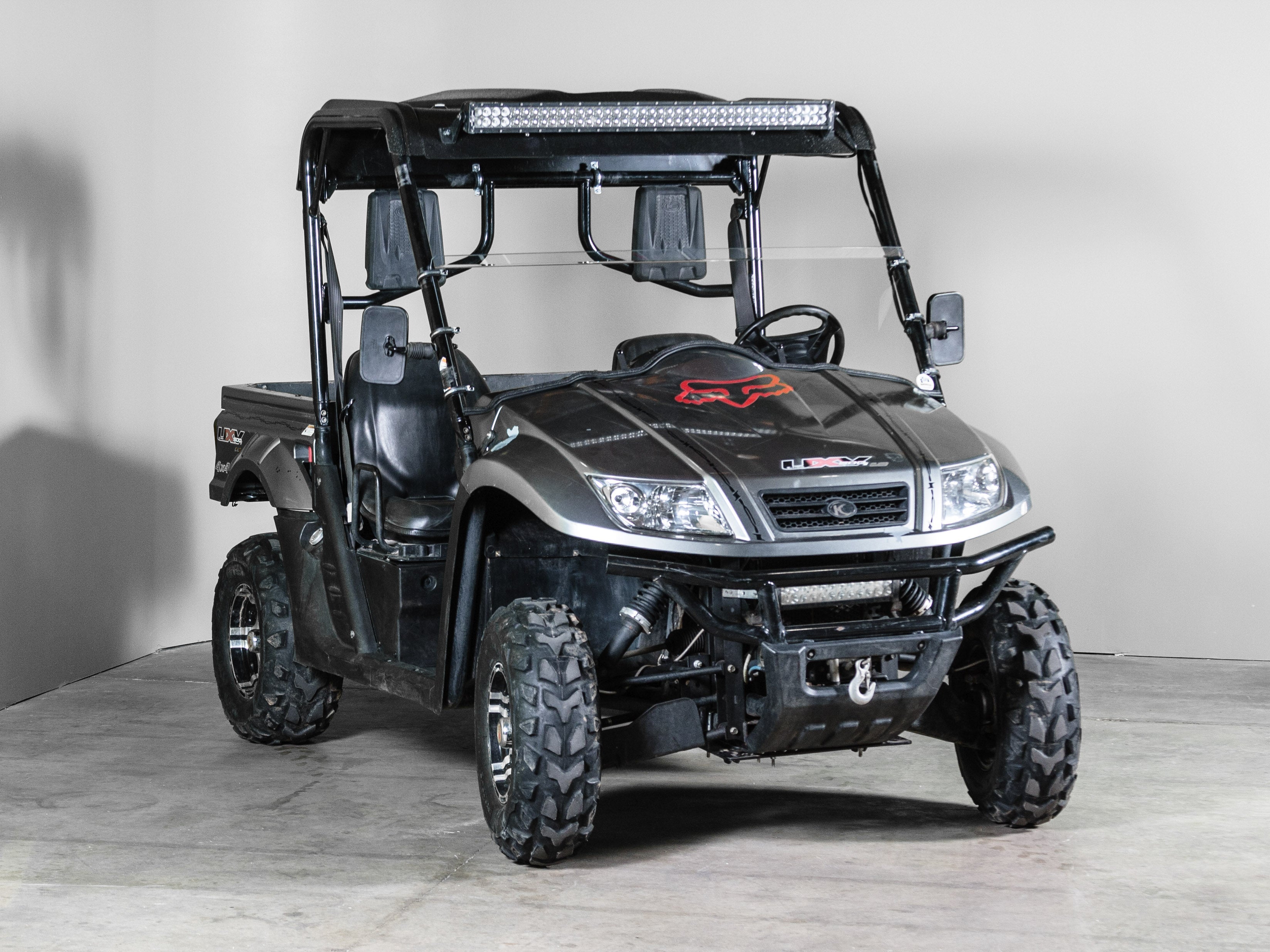 Photo of TK00679 2009-2013 KYMCO 700 HALF UTV WINDSHIELD - SCRATCH RESISTANT 3/16” by TerraRider UTV Windshields & Accessories - Premium for UTVs / Side by Sides