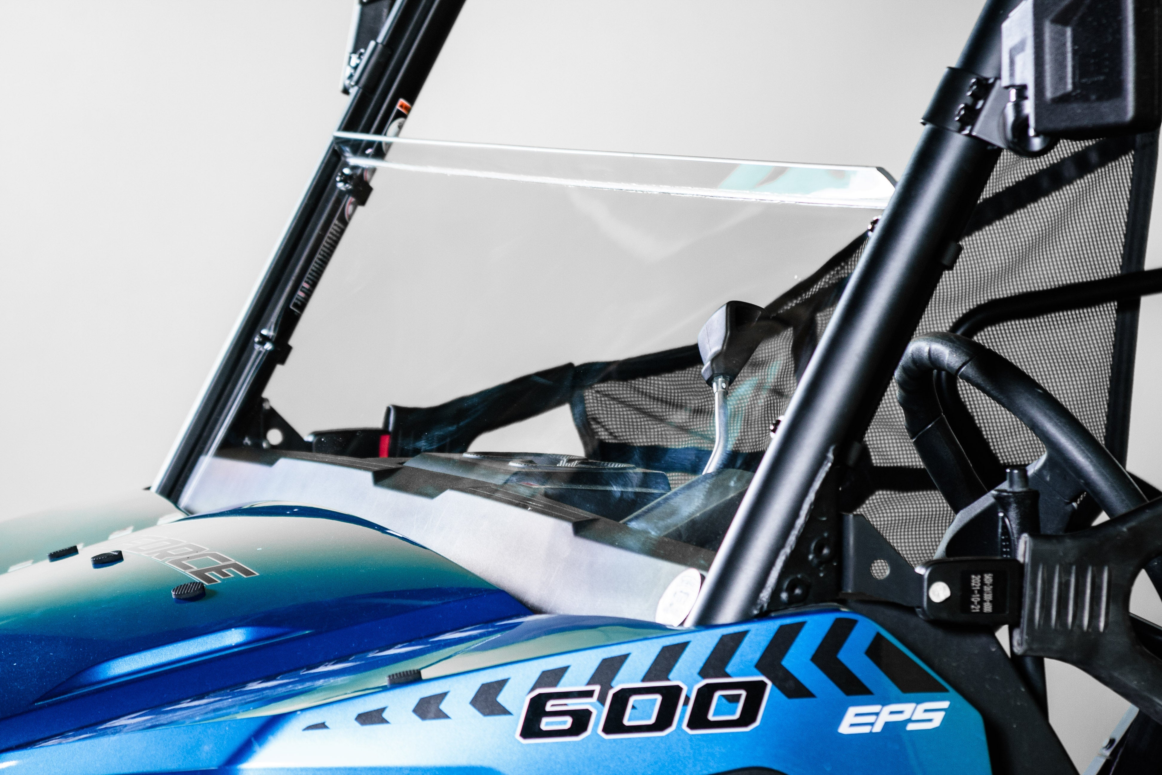 Photo of 2021+ CFMOTO UFORCE 600 WITH PRO FIT FRAME HALF UTV WINDSHIELD (TK00537, TK00538 & TK00539) by TerraRider UTV Windshields & Accessories - Premium for UTVs / Side by Sides