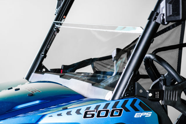 Photo of 2021+ CFMOTO UFORCE 600 WITH PRO FIT FRAME HALF UTV WINDSHIELD (TK00537, TK00538 & TK00539) by TerraRider UTV Windshields & Accessories - Premium for UTVs / Side by Sides