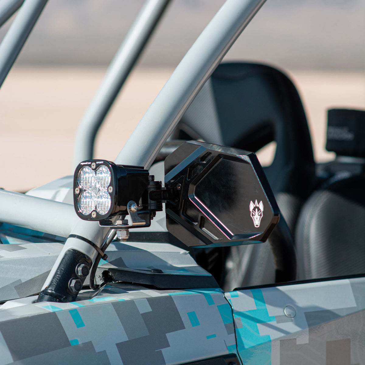 Cuero Pro UTV Side Mirror - Larger Viewing Area + Adjustable Design
