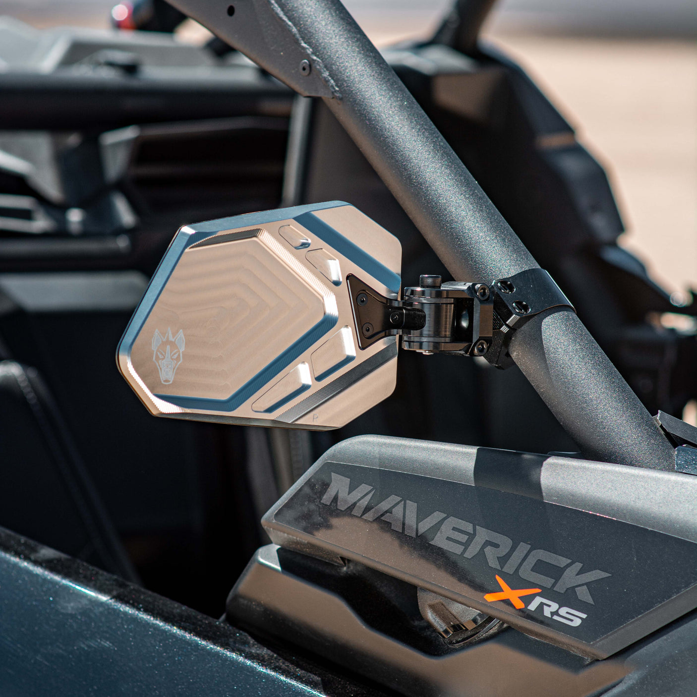 Cuero Pro UTV Side Mirror - Larger Viewing Area + Adjustable Design
