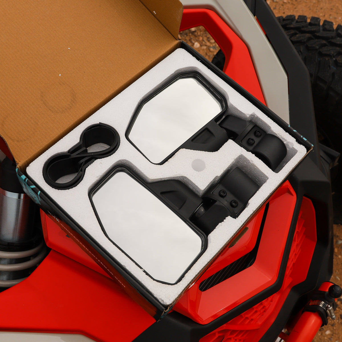 Chupacabra Offroad Wide View Adjustable UTV Side Mirrors