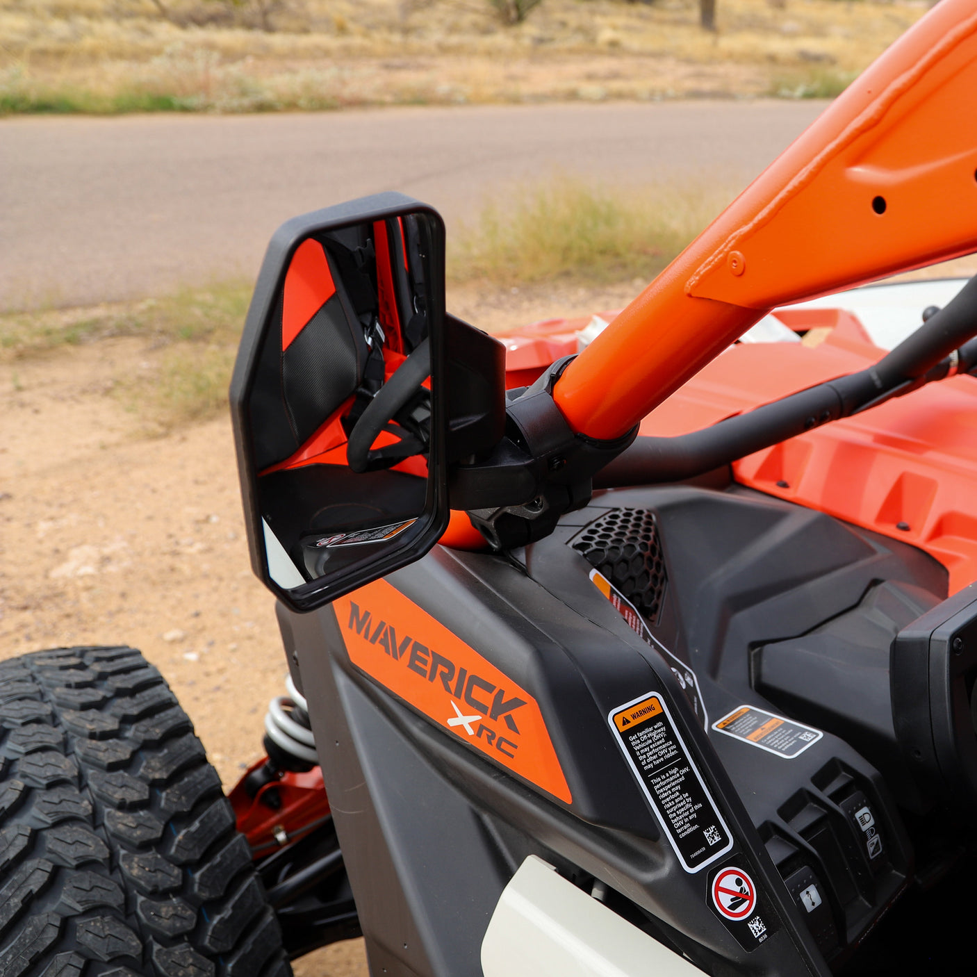 Chupacabra Offroad Wide View Adjustable UTV Side Mirrors