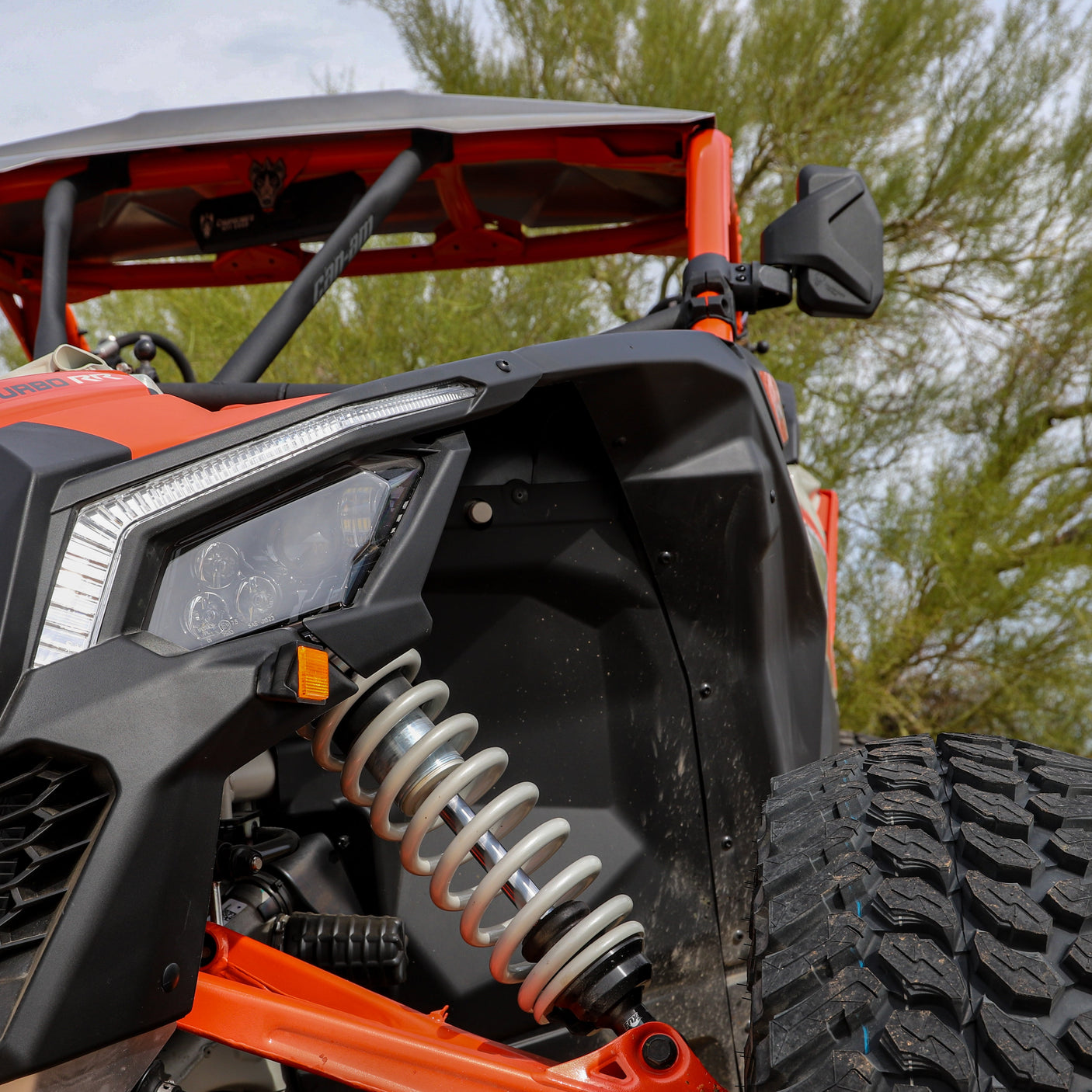 Chupacabra Offroad Wide View Adjustable UTV Side Mirrors