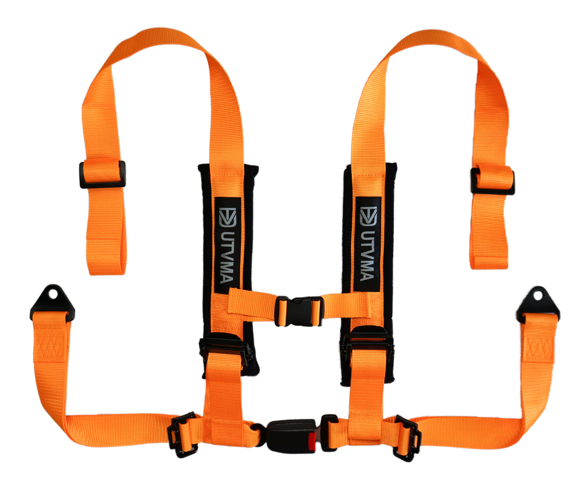 Photo of 2-inch 4-point Harness with Auto Buckle by UTV Mountain Accessories - Premium Vehicle Parts & Accessories for UTVs / Side by Sides