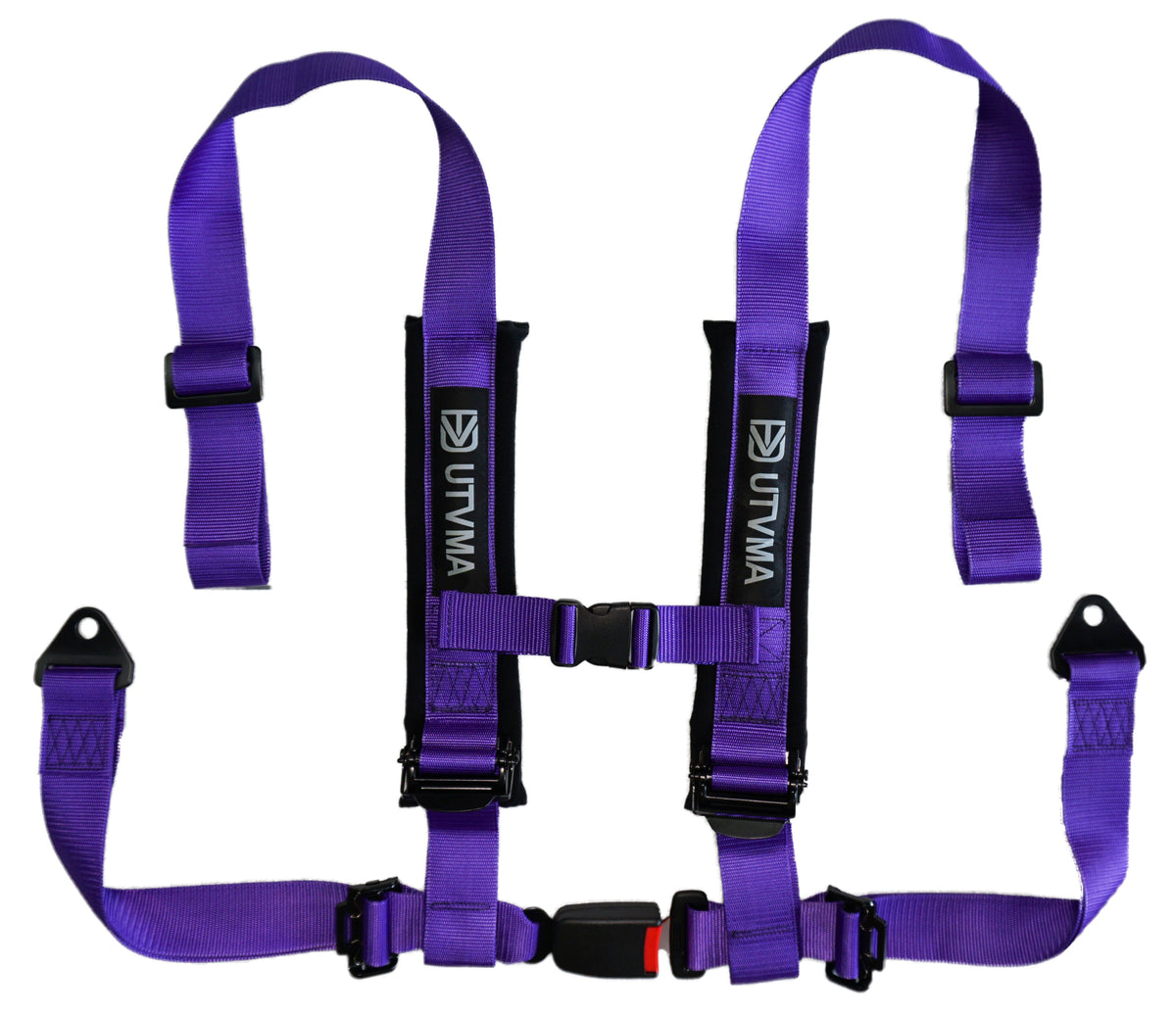 Photo of 2-inch 4-point Harness with Auto Buckle by UTV Mountain Accessories - Premium Vehicle Parts & Accessories for UTVs / Side by Sides