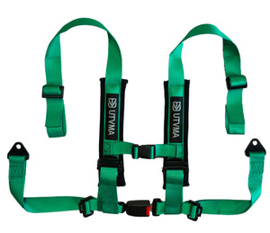 RZR 4-Point Harness Seat Pass Through Kit (2 Seats) with Override Clip