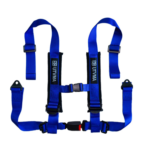 Photo of RZR 4-Point Harness Seat Pass Through Kit (2 Seats) with Override Clip by UTV Mountain Accessories - Premium RZR for UTVs / Side by Sides