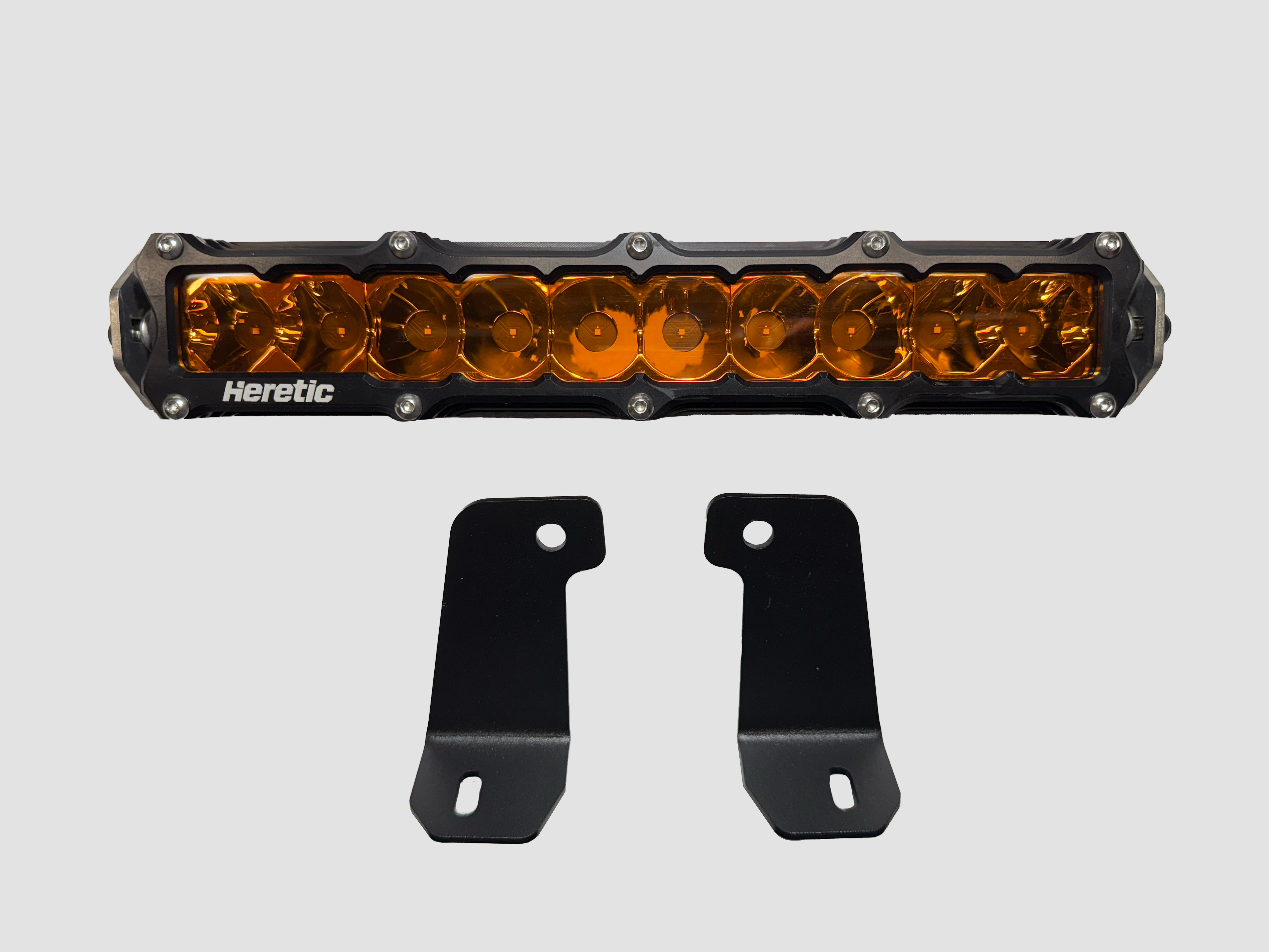 Photo of Polaris Pro R 10" Hood Mount LED Light Bar Kit (2024-2025) by Heretic Studio Dealer Portal - Premium UTV Headlights for UTVs / Side by Sides