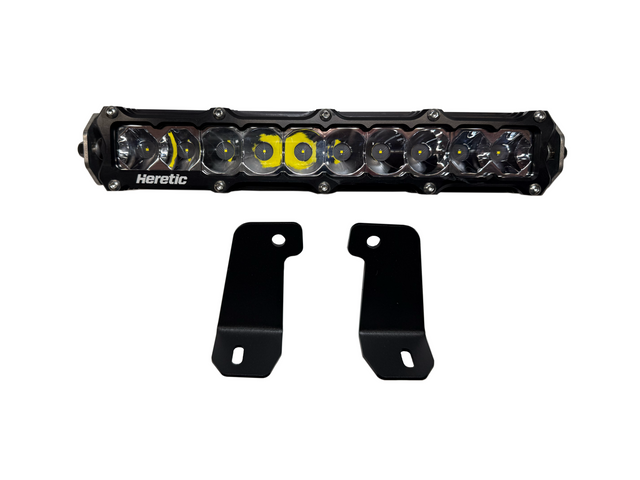 Photo of Polaris Pro R 10" Hood Mount LED Light Bar Kit (2024-2025) by Heretic Studio Dealer Portal - Premium UTV Headlights for UTVs / Side by Sides