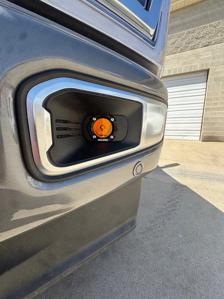 Photo of Ford Super Duty LED Fog Light Kit (2023+) by Heretic Studio Dealer Portal - Premium for UTVs / Side by Sides