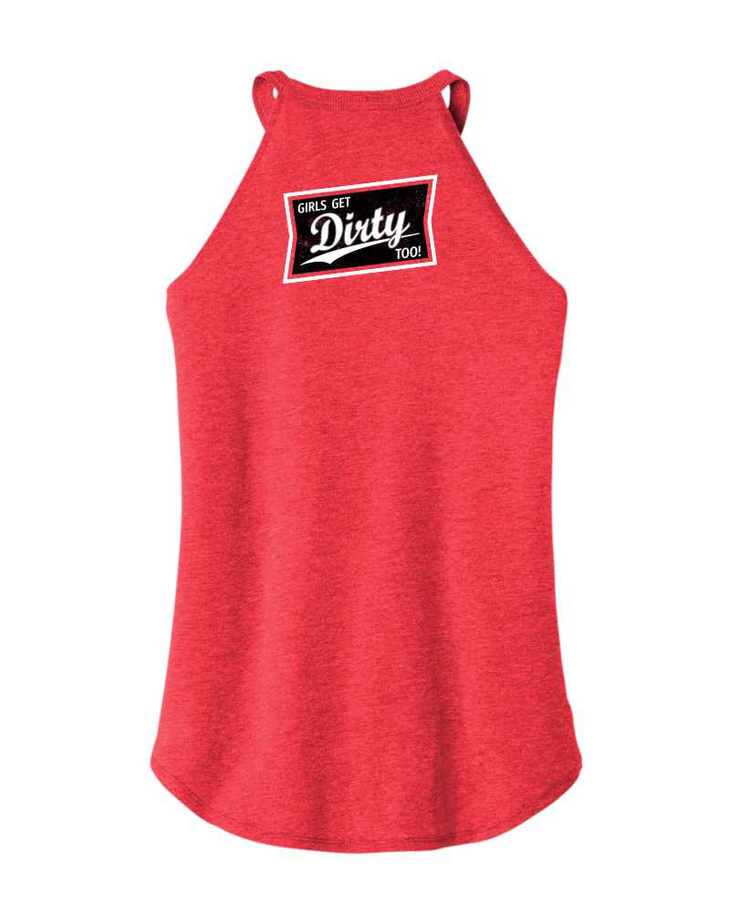 Photo of High Life Tank - Red by OFF-ROAD VIXENS CLOTHING CO. - Premium Apparel & Accessories for UTVs / Side by Sides