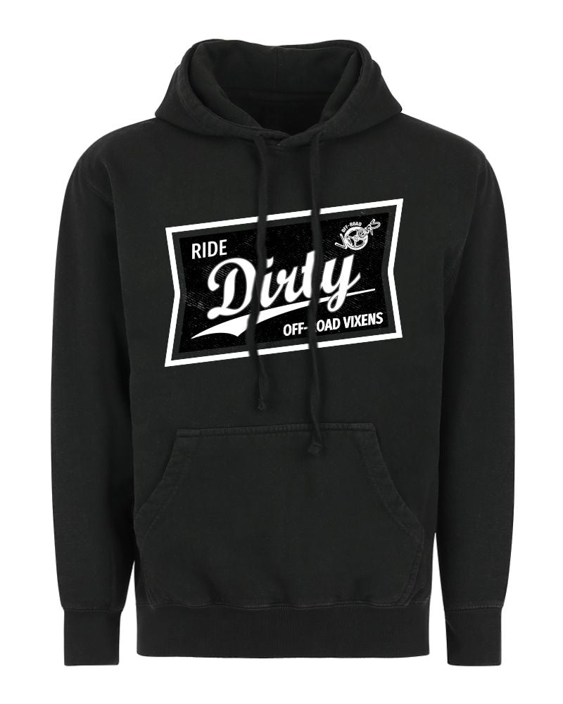 Photo of High Life Unisex Vintage Pullover Hoodie by OFF-ROAD VIXENS CLOTHING CO. - Premium Ladies Hoodies for UTVs / Side by Sides