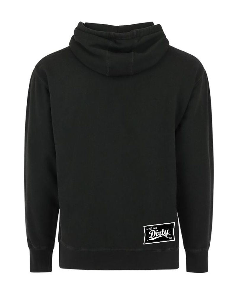 Photo of High Life Unisex Vintage Pullover Hoodie by OFF-ROAD VIXENS CLOTHING CO. - Premium Ladies Hoodies for UTVs / Side by Sides