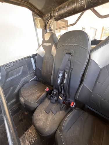 Photo of General 4 Rear Bump Seat w Console Delete Kit (2016-2025) by UTV Mountain Accessories - Premium Bump Seats for UTVs / Side by Sides