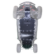 Photo of Honda Talon 1000 4 UHMW Skid Plate and Rock Sliders by Factory UTV - Premium Skid Plates for UTVs / Side by Sides