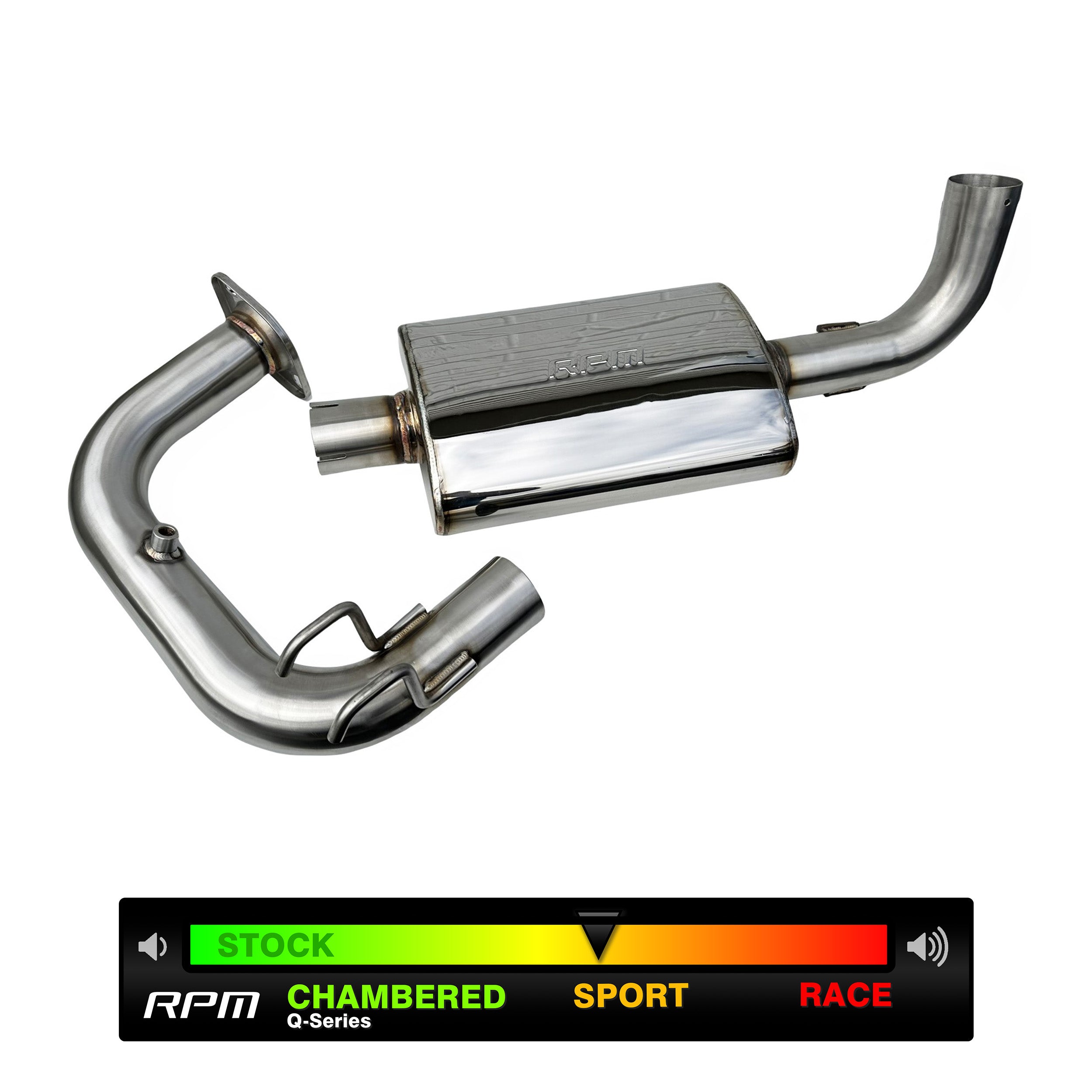 Photo of RPM SXS RPM Honda Talon 1000 Sport Muffler, Slip-On Sport Muffler by RPM SXS - Premium for UTVs / Side by Sides