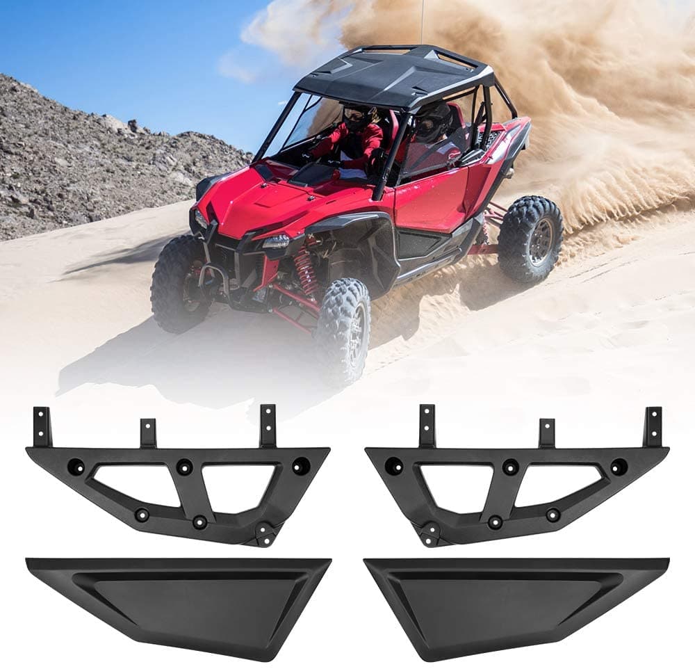 Photo of Lower Door Panels Inserts for Honda Talon 1000X 1000R 1000X-4 (2 Doors) by Kemimoto - Premium for UTVs / Side by Sides