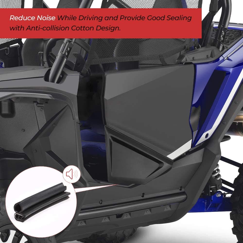 Photo of Lower Door Panels Inserts for Honda Talon 1000X 1000R 1000X-4 (2 Doors) by Kemimoto - Premium for UTVs / Side by Sides