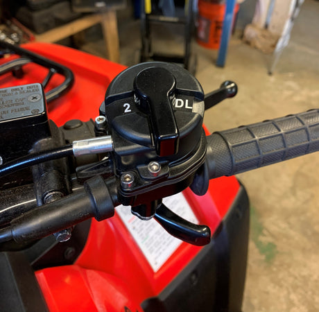 Photo of Honda Handlebar Shifter, Tank Lever, ONLY, no Sure 4 actuator by Knight ATV - Premium Power Sports for UTVs / Side by Sides