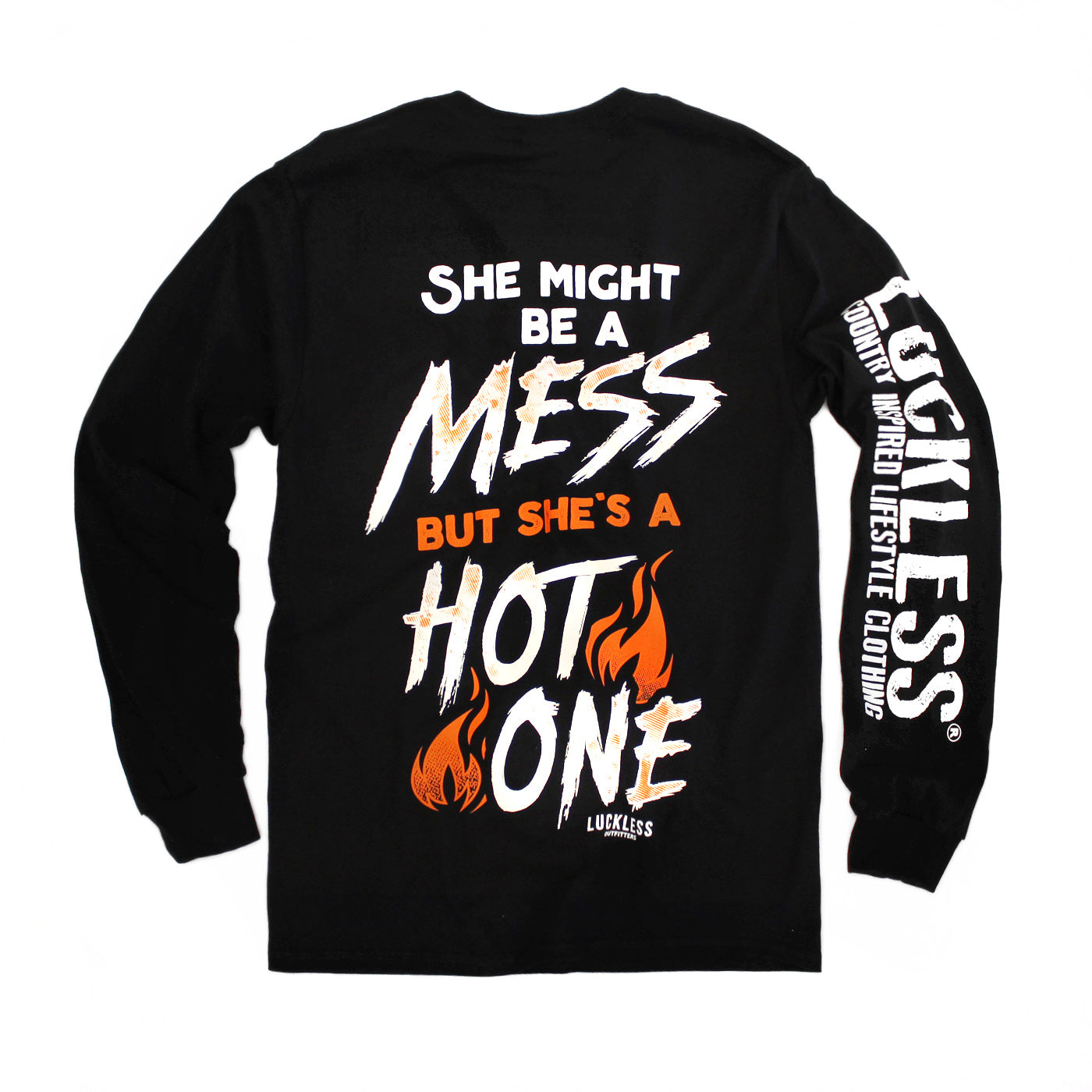 Photo of Might be a Mess But She's a Hot One ( Multiple Styles ) by Luckless Outfitters - Premium for UTVs / Side by Sides