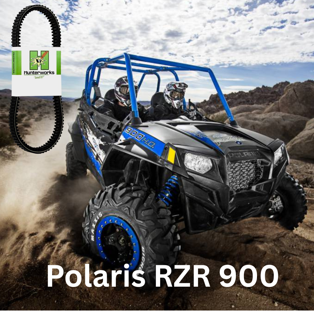 Photo of Hunterworks CVT Drive Belt for 2015-2025 Polaris RZR 900 / RZR 900 Trail/RZR 900S by Hunterworks - Premium for UTVs / Side by Sides