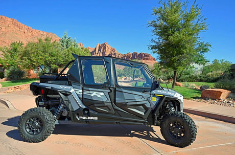 Photo of POLARIS RZR 1000XP/TURBO 4-SEAT Cab Enclosure "THE VAULT" 2014-23 Upper Side Doors & Panels (Patent Pending) by Dirt Warrior Accessories - Premium VAULT for UTVs / Side by Sides