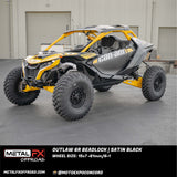 Outlaw 6R Beadlock Wheel - Satin Black | Can-Am Maverick R