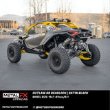 Outlaw 6R Beadlock Wheel - Satin Black | Can-Am Maverick R