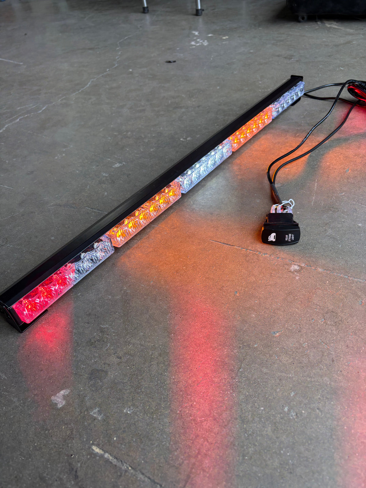 Eco 29" Chase Light LED Bar – Strobes, Brake, Reverse & Running Lights