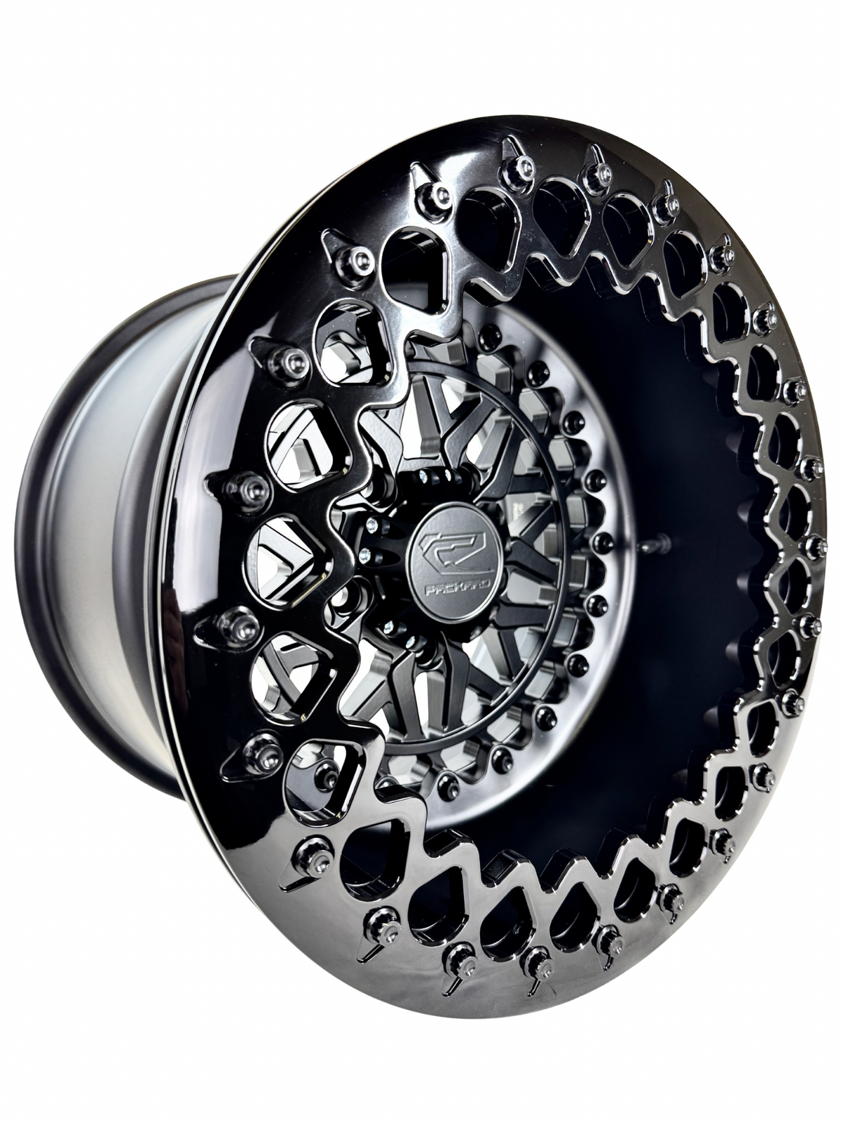 Packard Apollo forged beadlock Midnight Series wheel for Polaris RZR Pro R 5x4.5