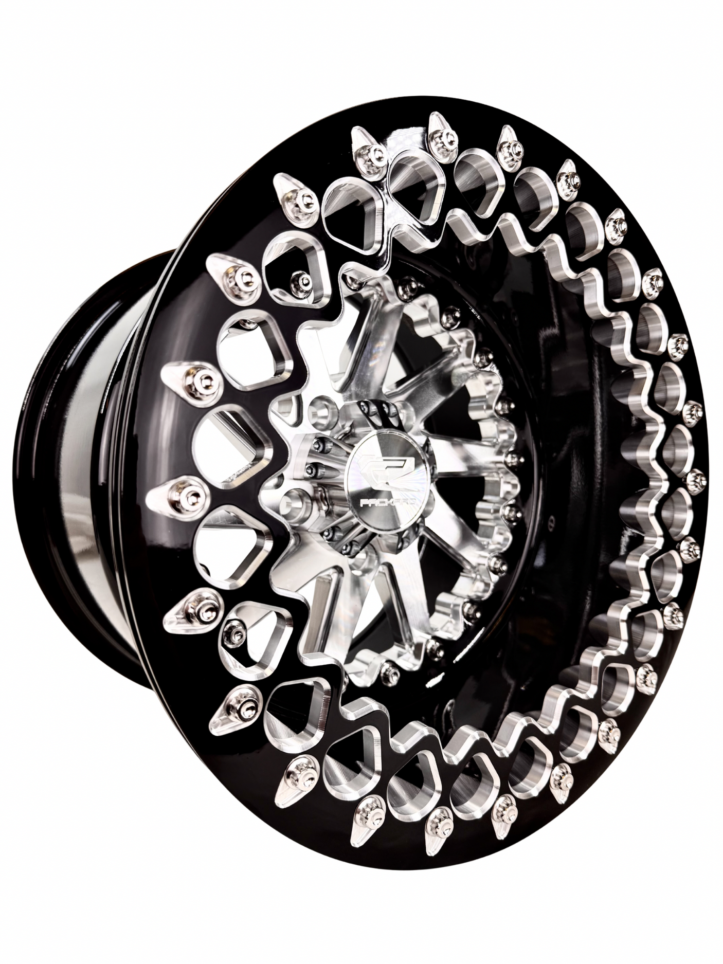 Cyclone - FF Forged Beadlock Wheel - Silver for RZR Pro R 5x4.5