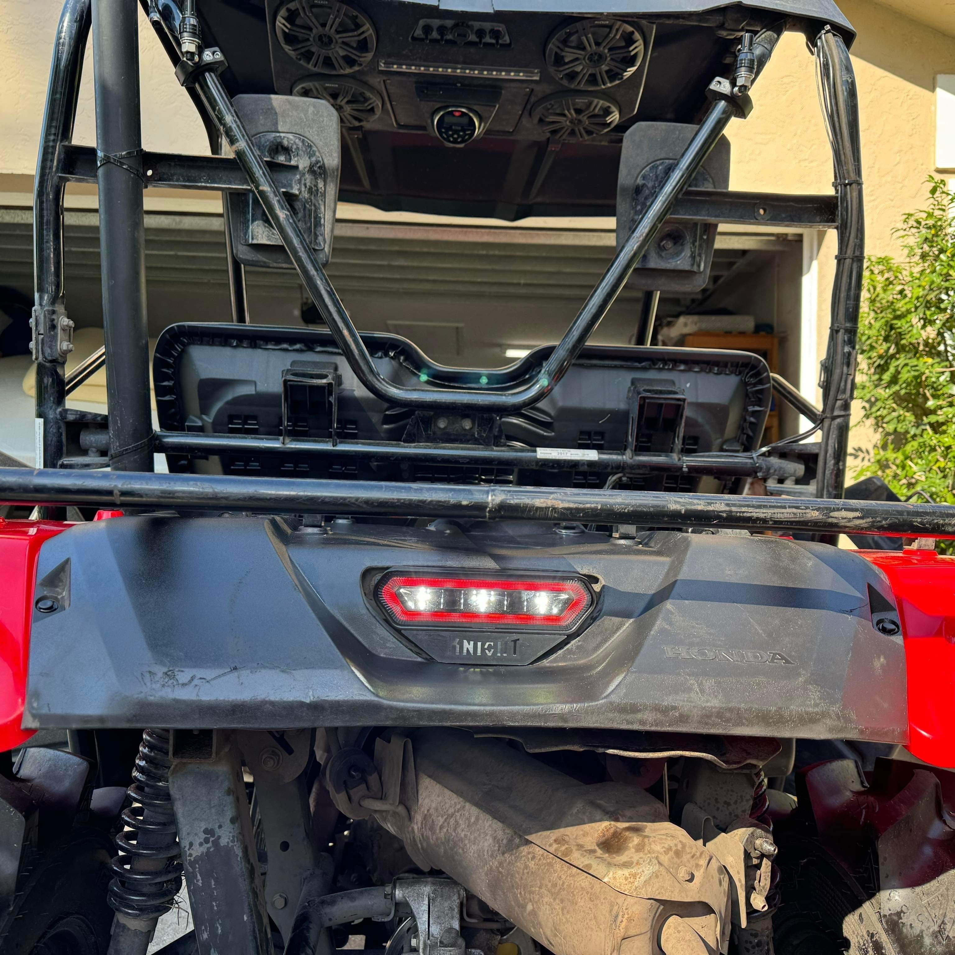 Photo of Honda P500 Tail Light with Reverse by Knight ATV - Premium for UTVs / Side by Sides