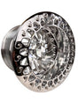 Packard Cyclone forged polished beadlock silver wheel for Polaris RZR Pro XP 4x136