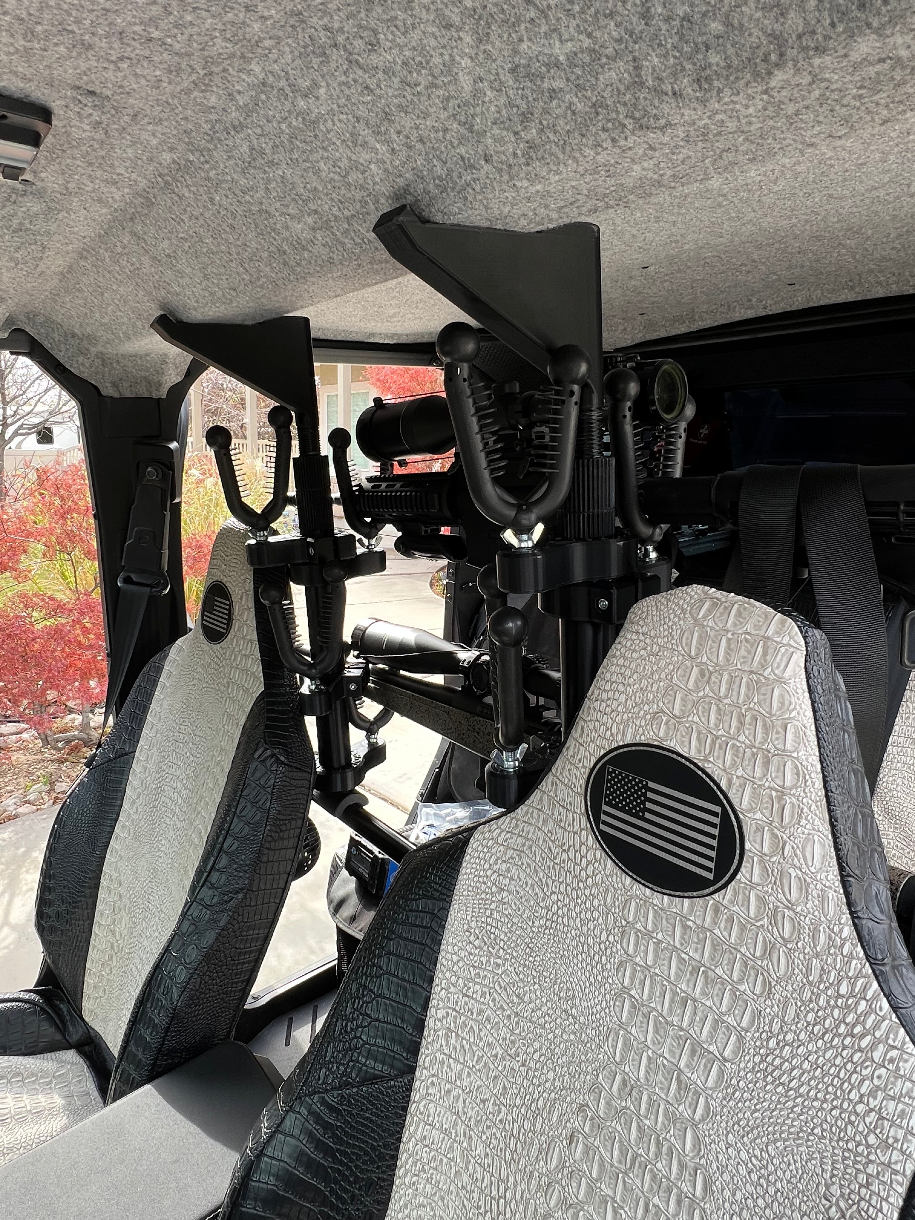 Polaris Xpedition 5 Seat Northstar Mid Cage Rifle Mounting System