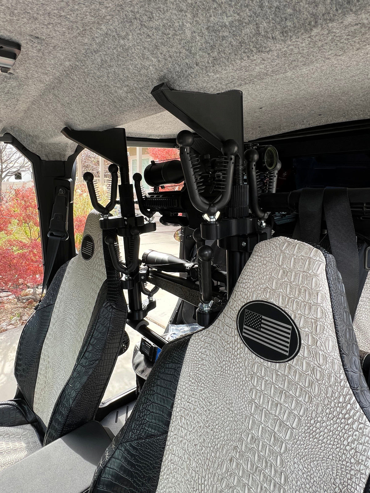 Polaris Xpedition 5 Seat Northstar Mid Cage Rifle Mounting System